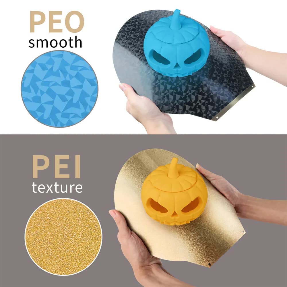 Plaque ronde PEO pour Flsun V400 SR pei, feuille de PEO en