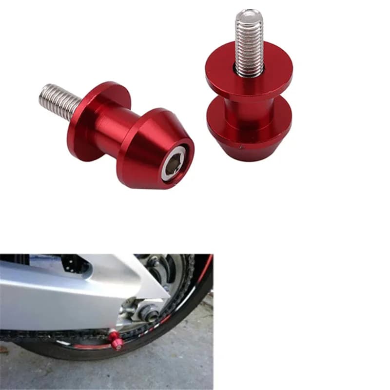 Bobines de bras oscillant de support de moto en aluminium