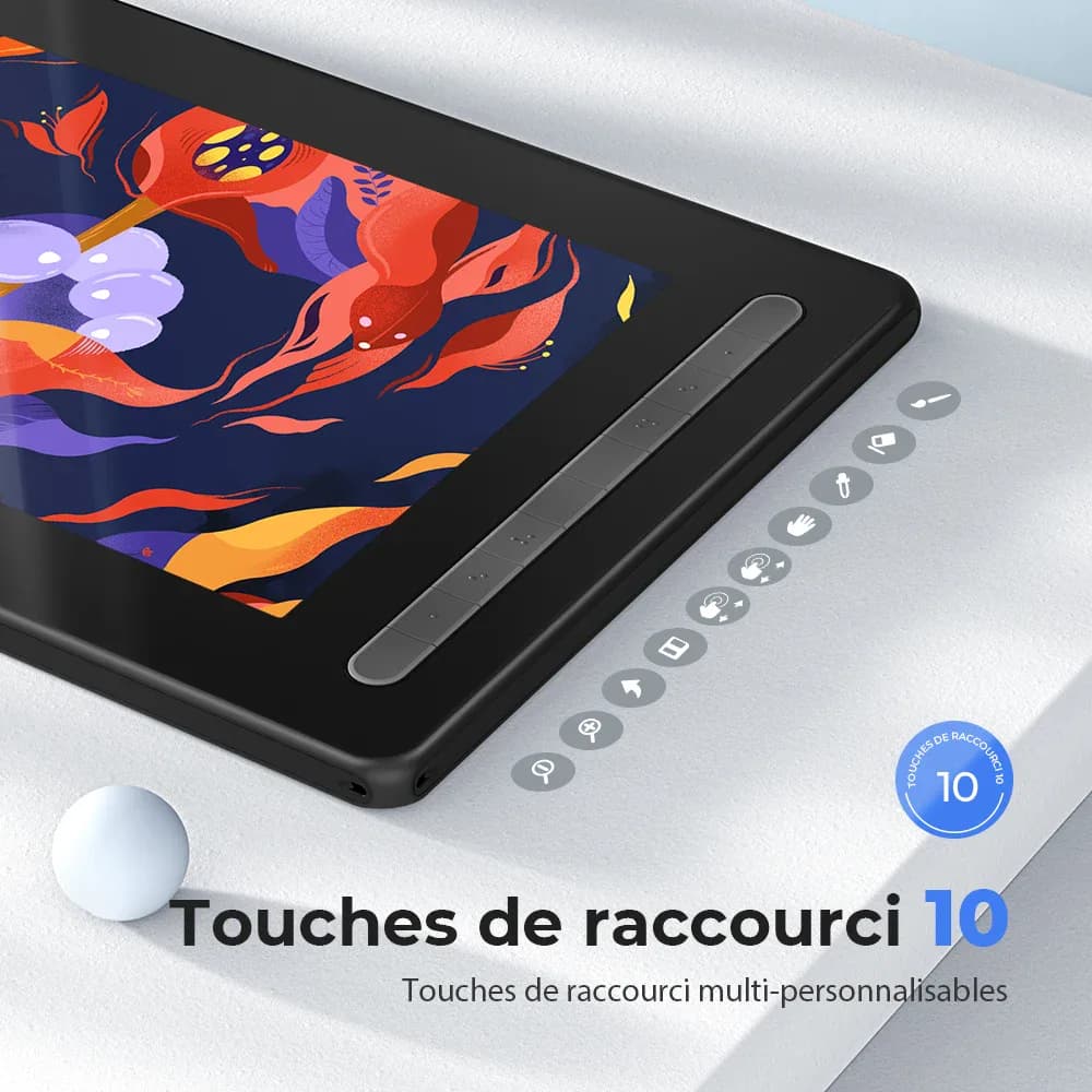 XPPen Artist 16 (Gen 3) Écran de dessin portable de 15, 4