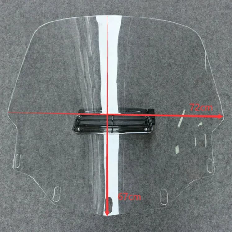 Pare-brise de moto ventilé pour Honda GoldOOGL1500 GL 1500
