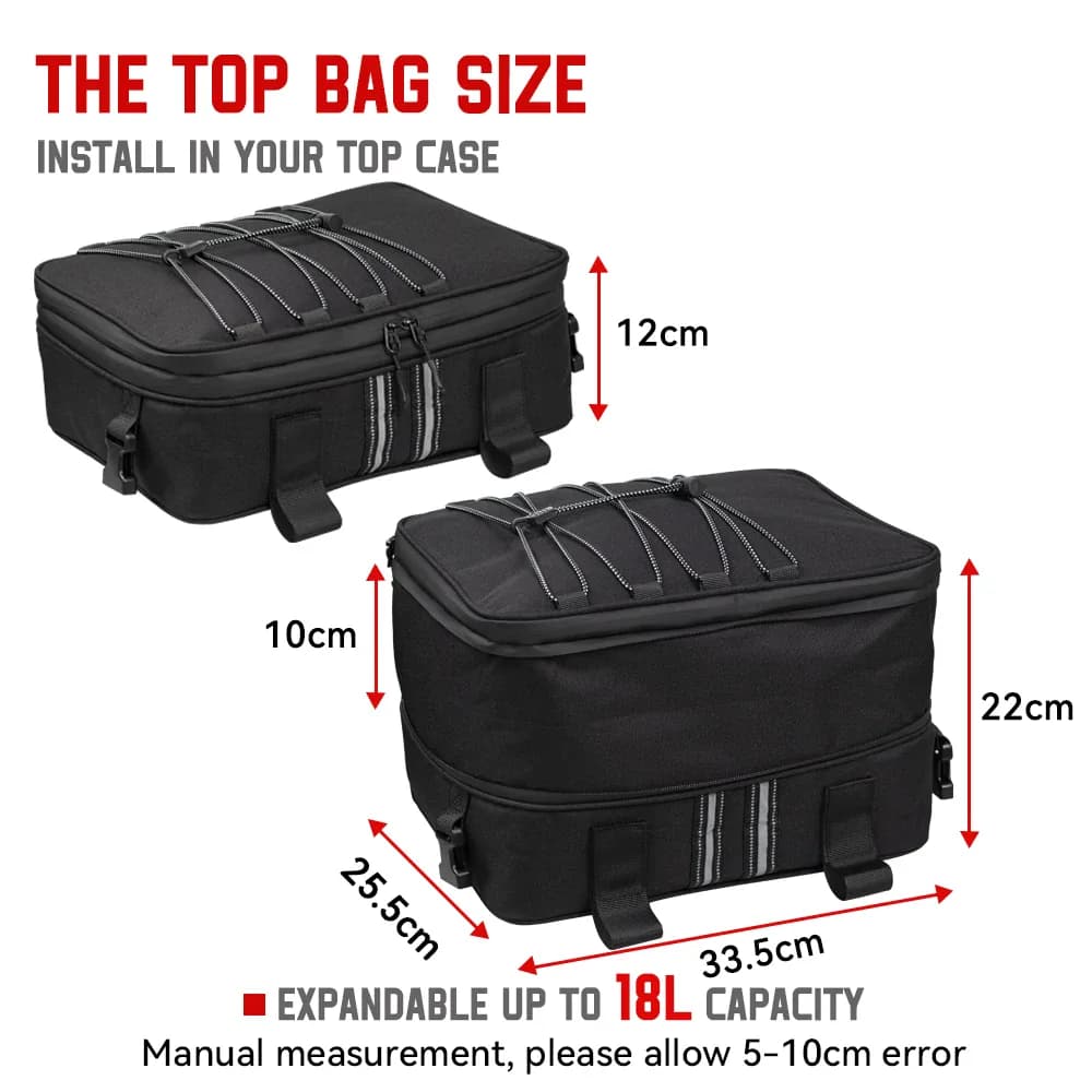 Nouveau sac étanche boîte supérieure sacoches sac étui sacs