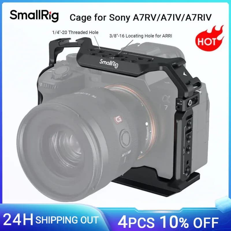 SmallRig A7m4 A7 IV Cage de caméra DSLR complète pour Sony