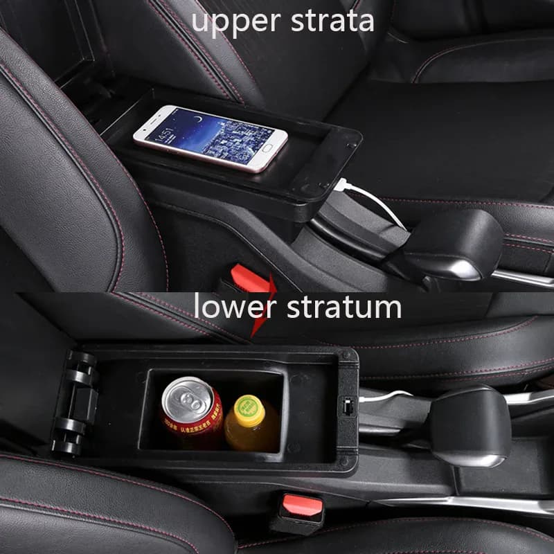 Boîte d'accoudoir pour Peugeot 2008, pièces de rénovation