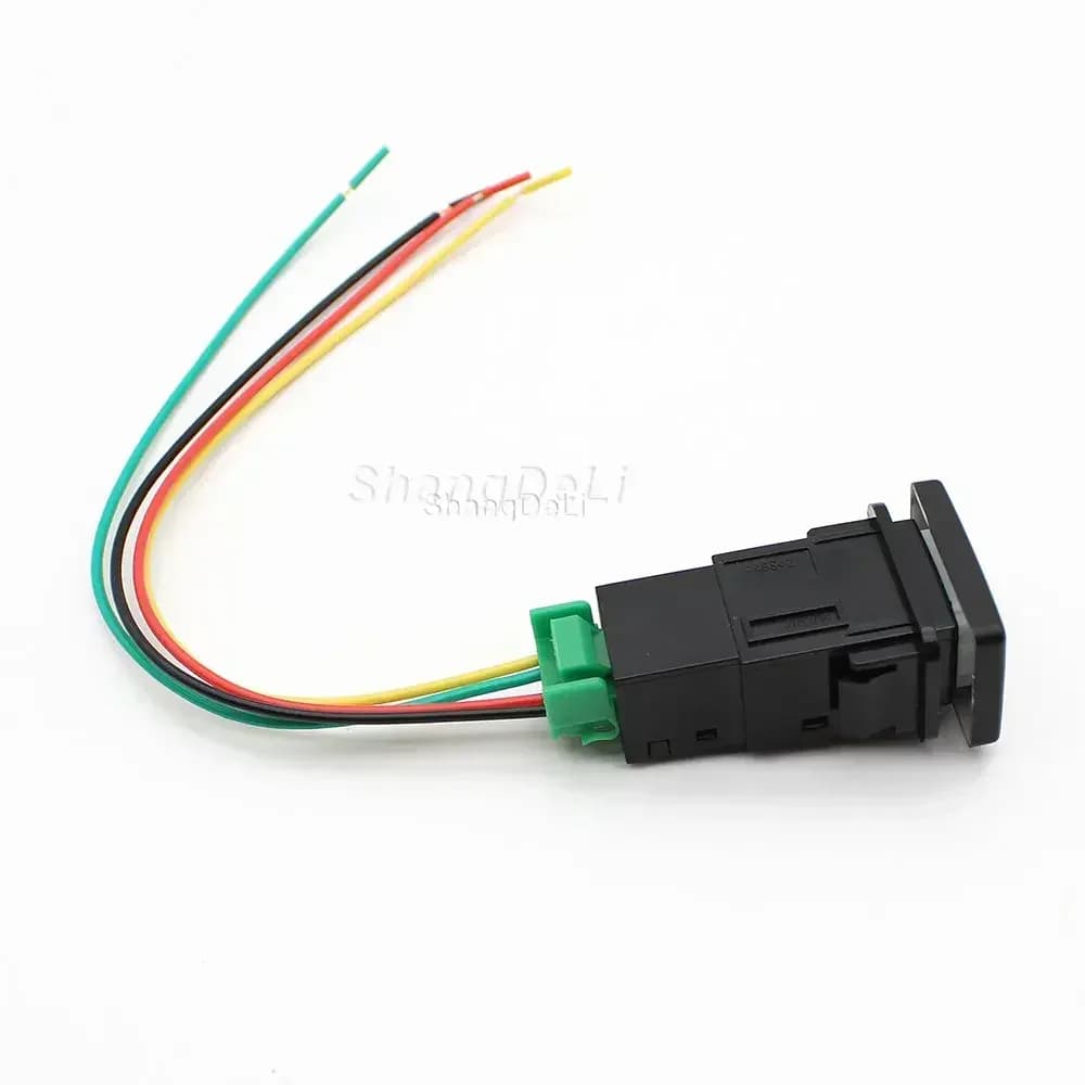 Bouton de commutation de chaleur au volant, lumière LED