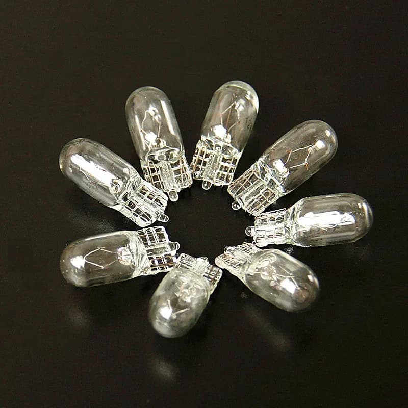 100 ampoules de voiture à filament unique T10 W5W 501 194