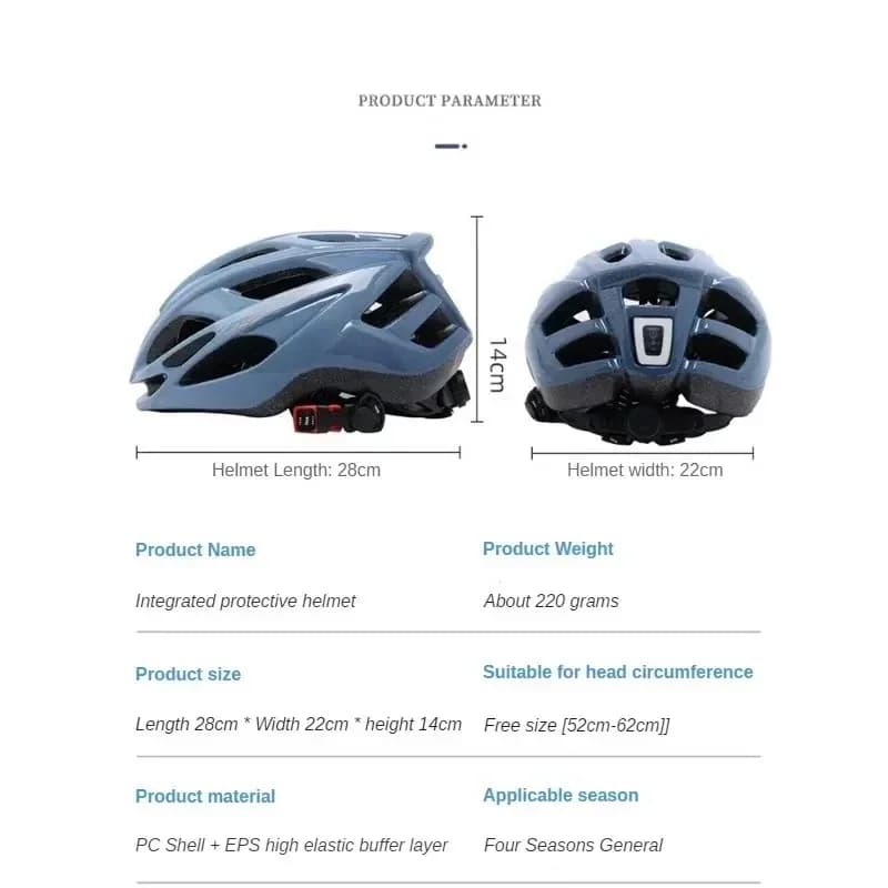 Casque de vélo vtt extérieur ultraléger équitation casque