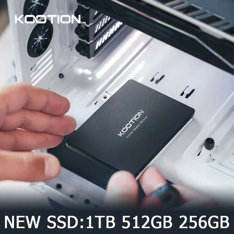 KOOTION Sata SSD 2 to 1 to 512GB 256GB 128GB SATA3 disque