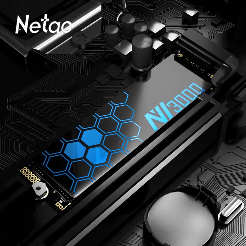 Netac SSD NVME M.2 3500 mo/s disque 2 to 1 to HD 250GB