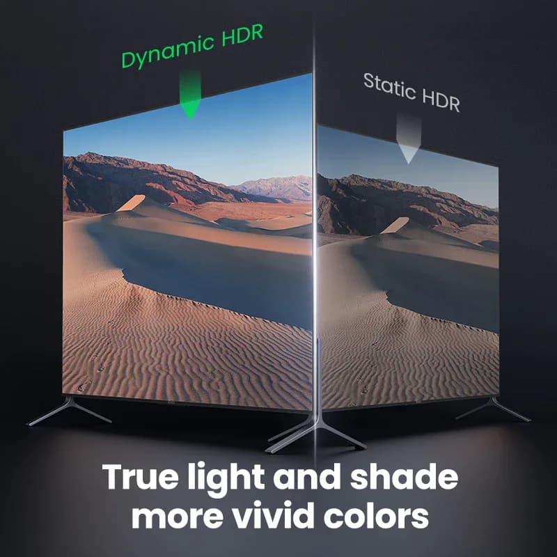 Câble HDMI 2.1 2.0 UGREEN Ultra Haute Vitesse 4K 8K/60Hz