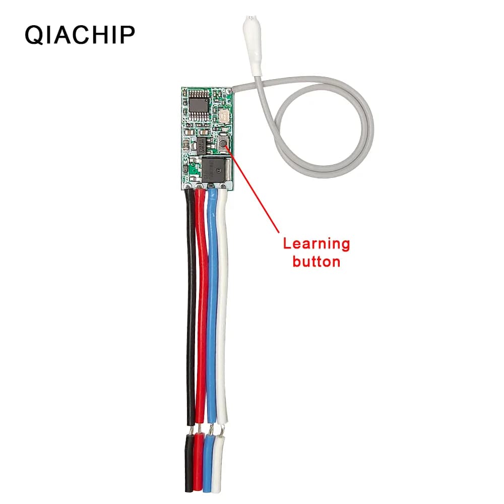 QIACHIP 40 pièces 433.92Mhz universel sans fil DC 3.6V-24V