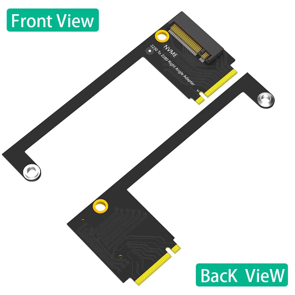 Adaptateur pour disque dur SSD 2230 à 2280, carte NVcloser
