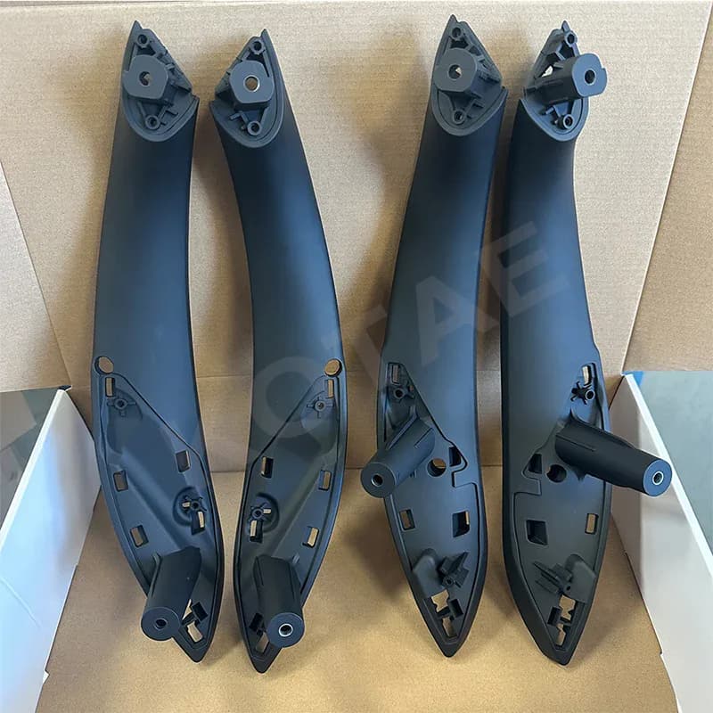 Garniture de poignée de porte aspect carbone pour BMW Série 3 et 4