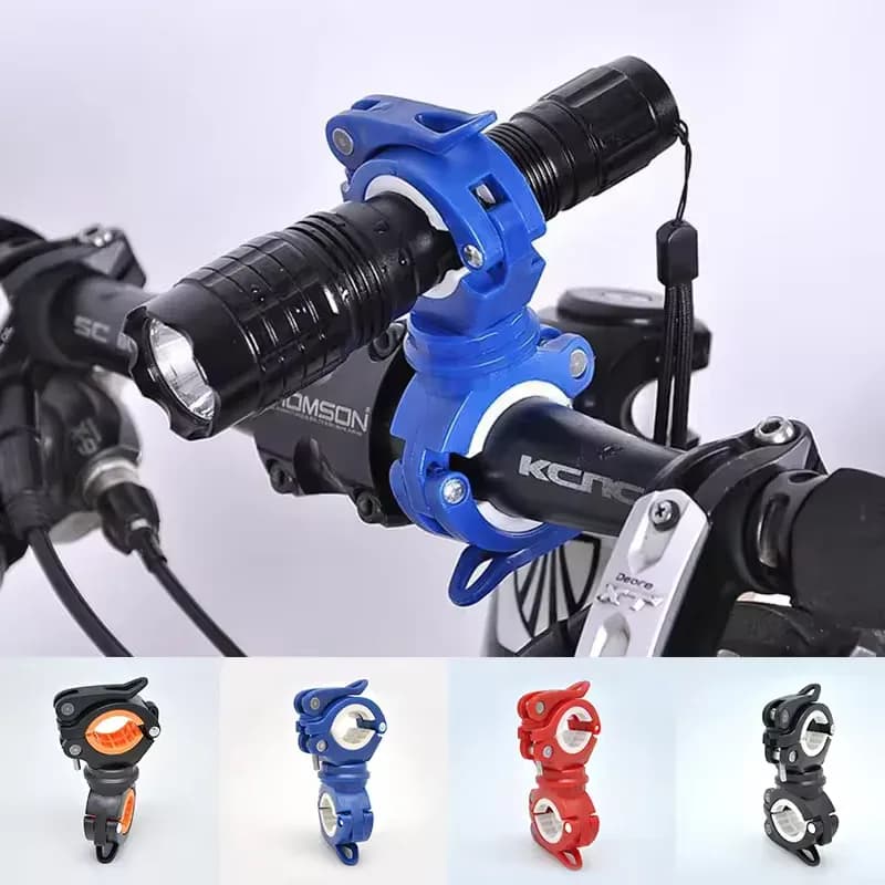Support de lampe de vélo, support de lampe frontale pour la