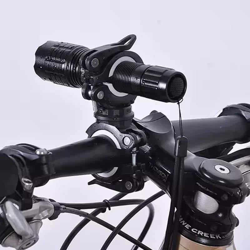 Support de lampe de vélo, support de lampe frontale pour la