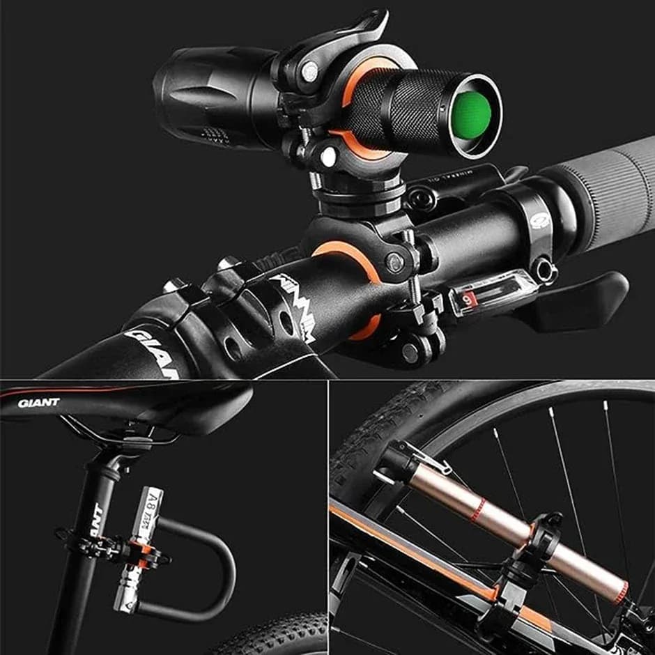 Support de lampe de vélo, support de lampe frontale pour la