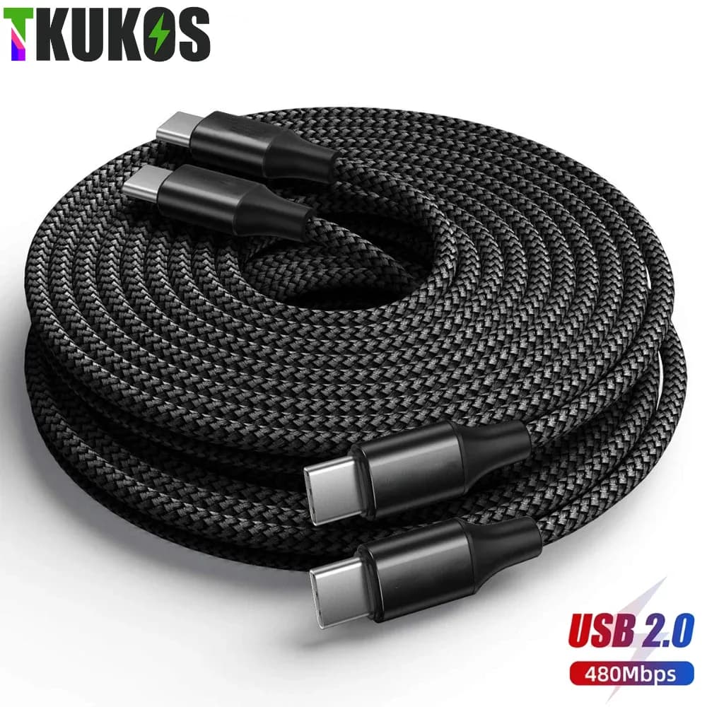 Câble de type C de 8 m 5 m 3 m de long Câble USB C de
