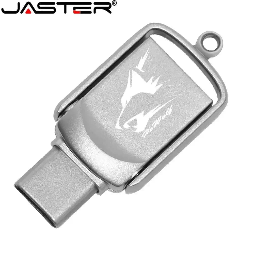 Clé USB double connecteur USB-C et USB-A mini métal