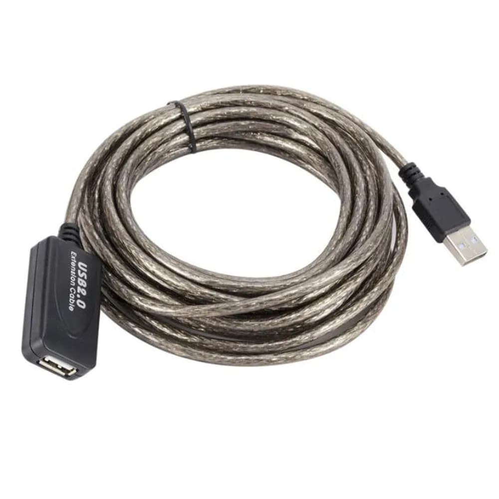 Câble d'extension USB 2.0 mâle à femelle, répéteur actif