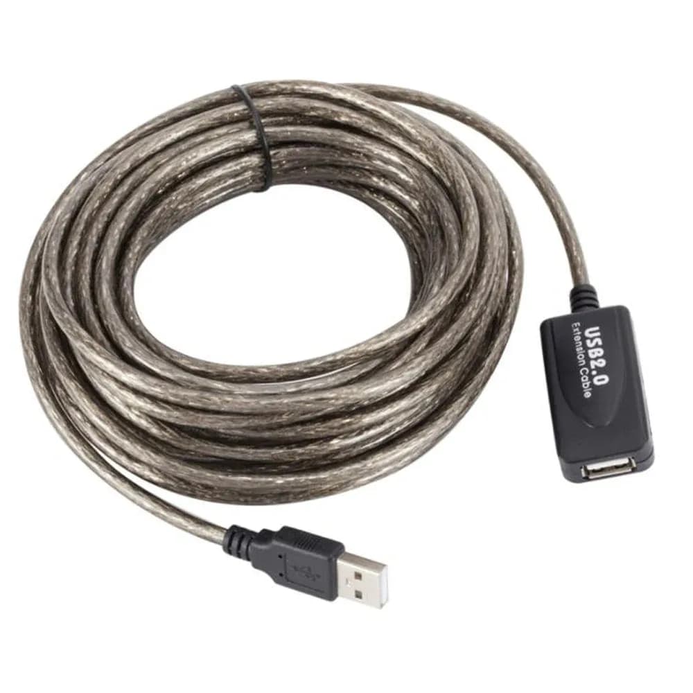 Câble d'extension USB 2.0 mâle à femelle, répéteur actif