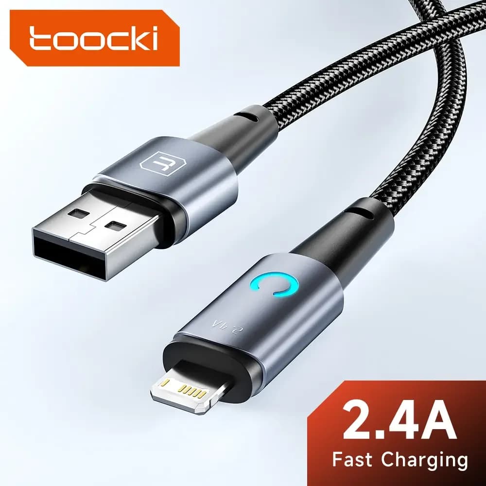 Toocki USB Lightning Câble pour Iphone 14 13 12 11 Pro Max