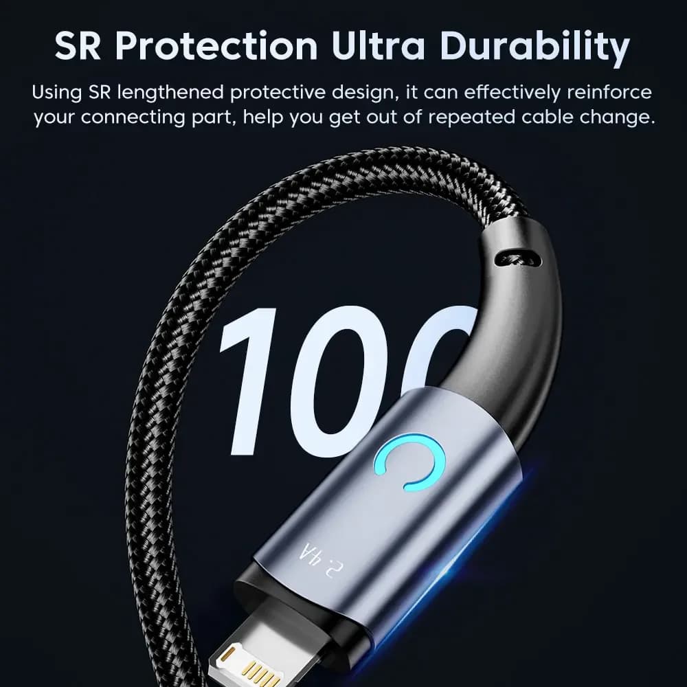 Toocki USB Lightning Câble pour Iphone 14 13 12 11 Pro Max