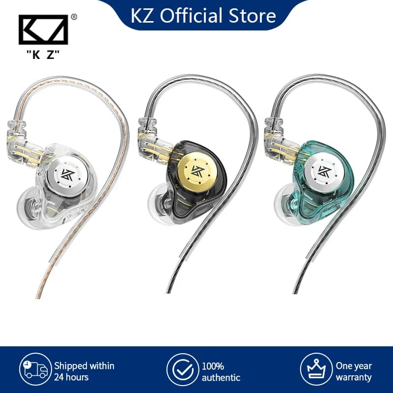 KZ EDX pro écouteurs basse dans l'oreille moniteur casque