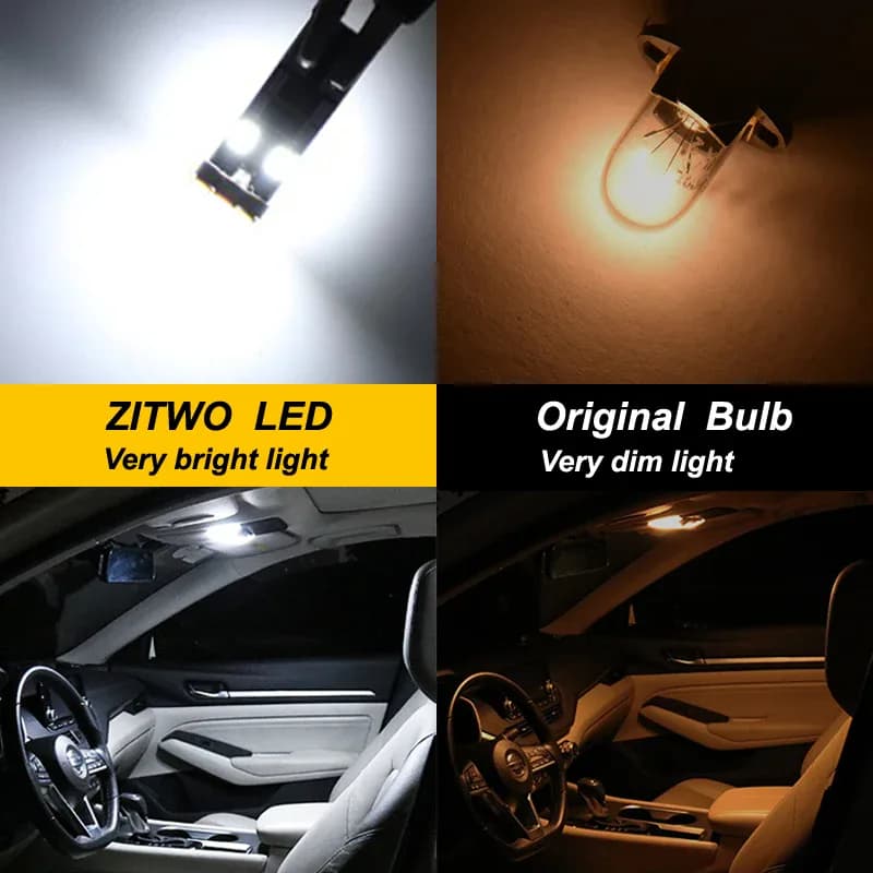 ZITWO Kit d'ampoules intérieures LED pour Mazda 2 3 5 6