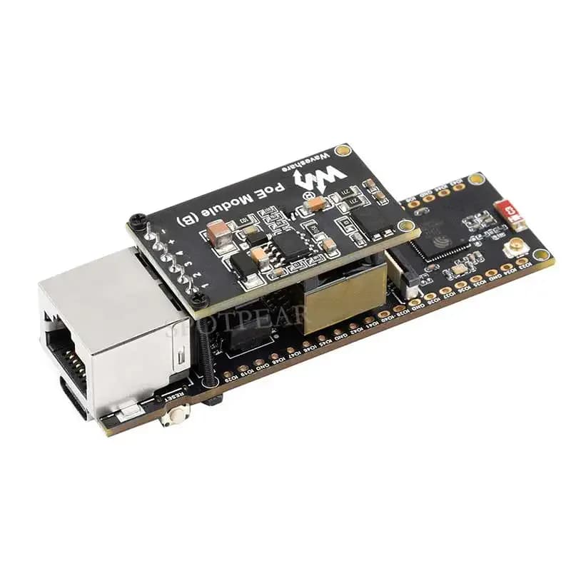 Carte de développement de caméra ETH ESP32-S3, PoE