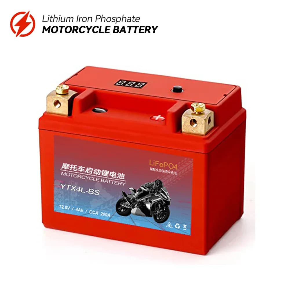 Batterie de moto tout-terrain 12, 8 V 5 Ah 7 Ah 9 Ah LiFePO4