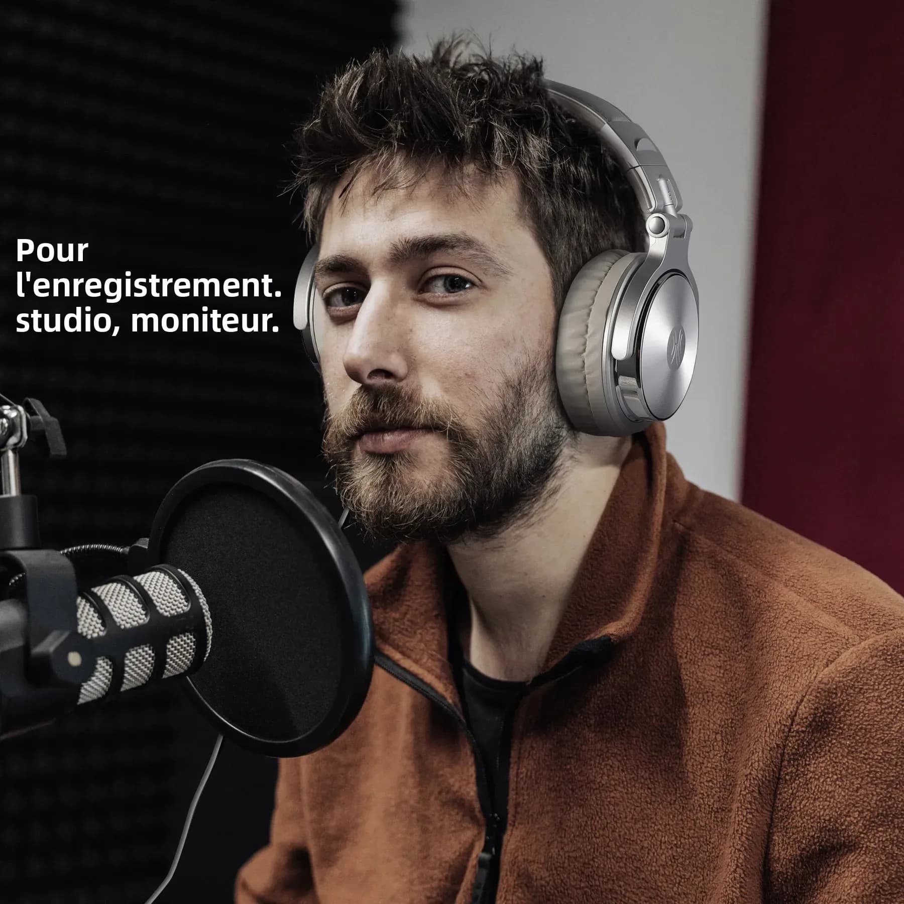 Oneodio Pro 10 casque filaire sur l'oreille haute