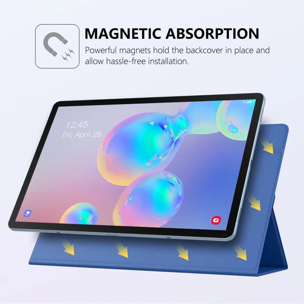 Étui Folio intelligent pour Samsung Galaxy Tab S6, housse