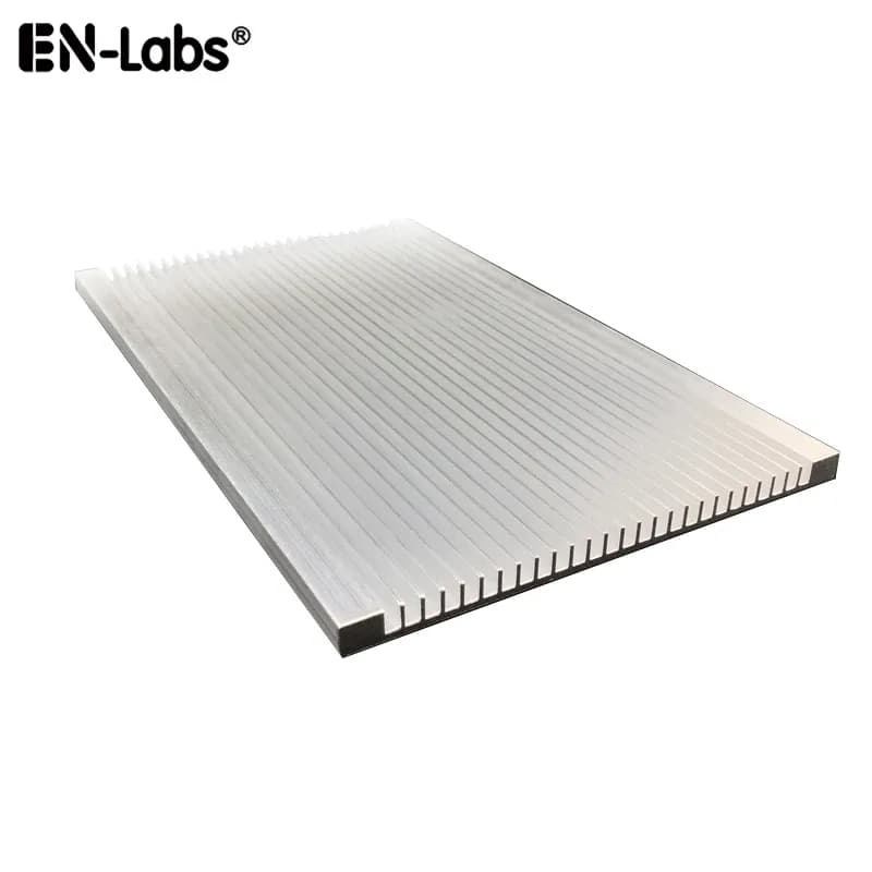 Dissipateur thermique en aluminium pour LED,120x7x10