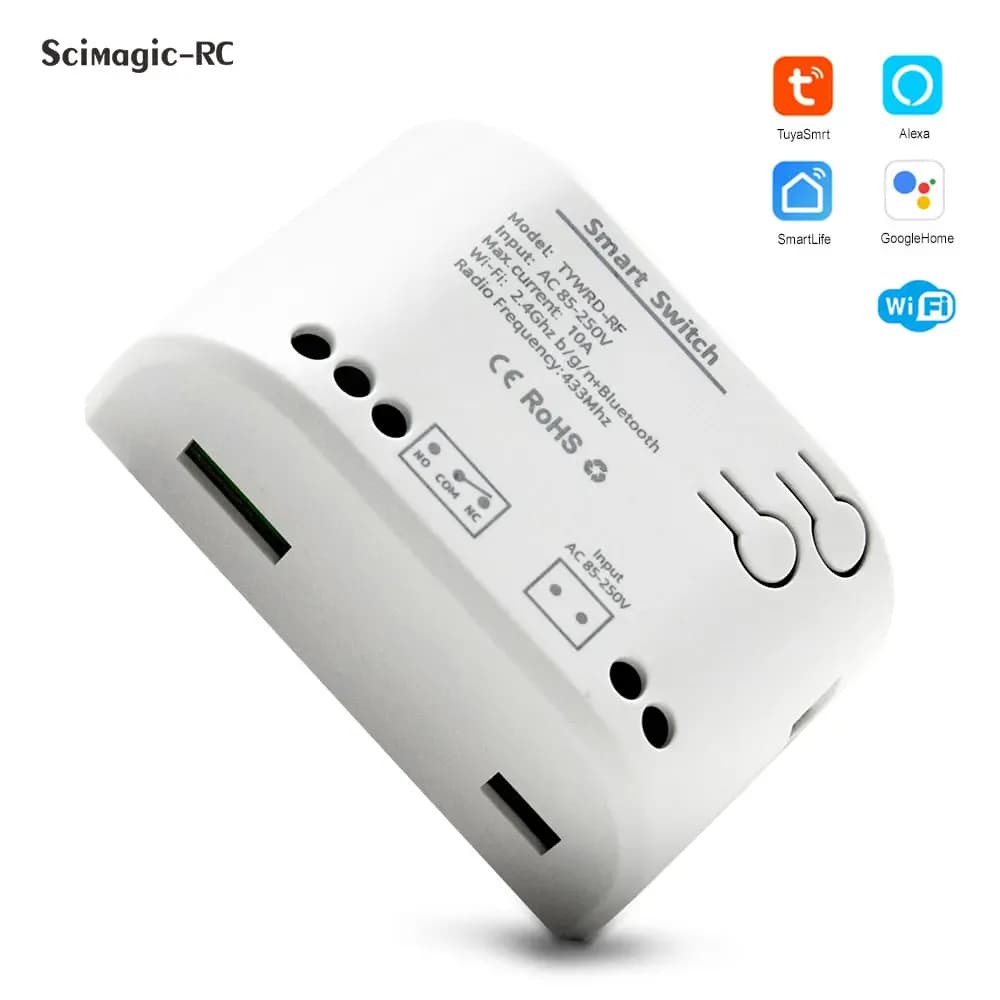 Commutateur wifi Tuya Smart Life DC 5V 12v 24v 32v 220v