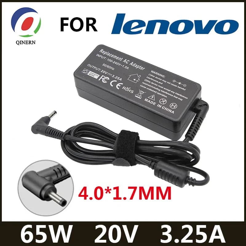 Chargeur 65W 20V pour PC portable Lenovo IdeaPad Yoga