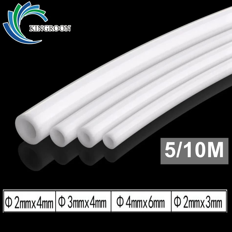 KINGROON 5M 10M tuyau en PTFE pour V5 V6 j-head Hotend