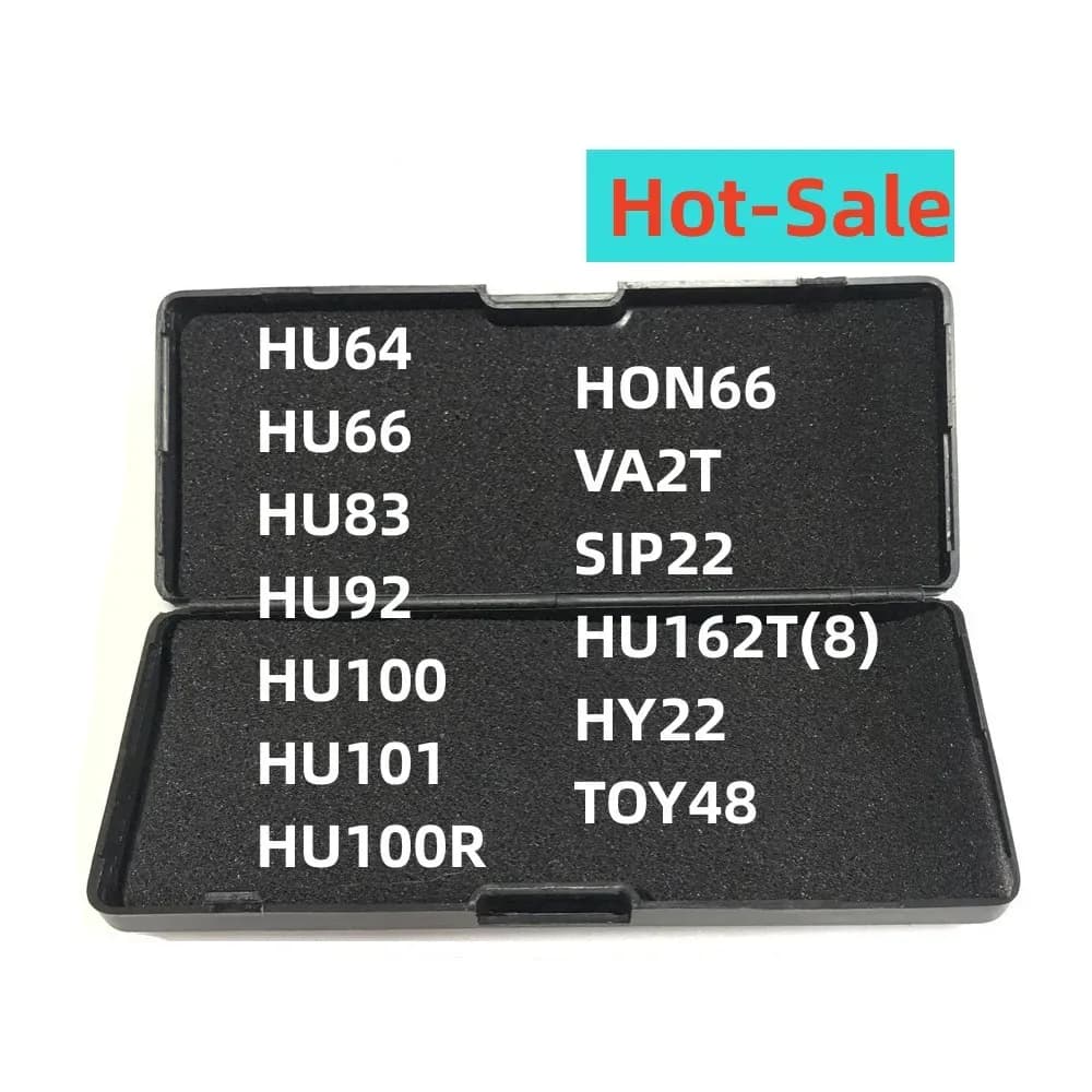 Lishi 2 en 1 NSN11 HU87 MAZ24 NSN14 TOY43AT FO38 MIT8 HU64