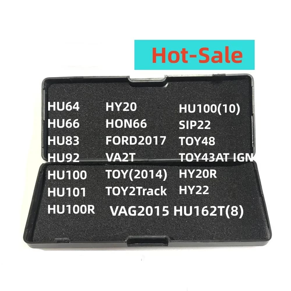 Lishi 2 en 1 NSN11 HU87 MAZ24 NSN14 TOY43AT FO38 MIT8 HU64