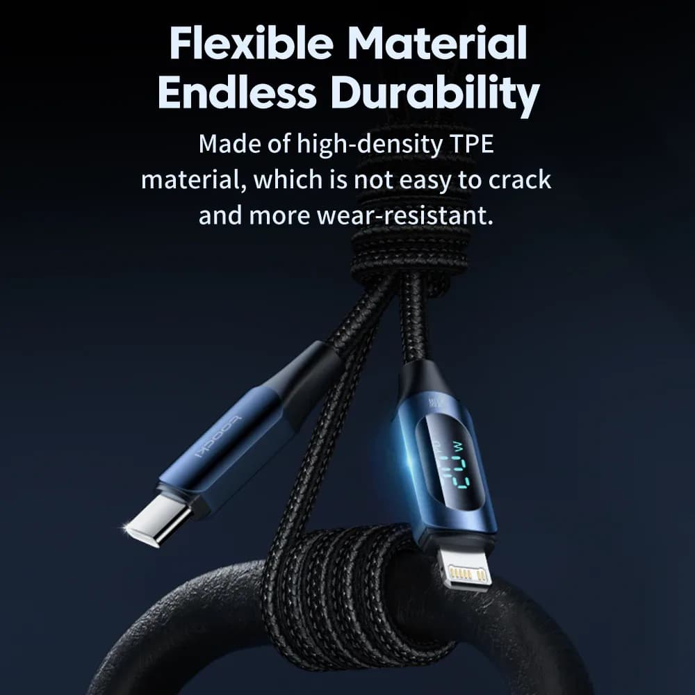 Toocki USB C câble d'éclairage pour iPhone 14 13 12 Pro Max