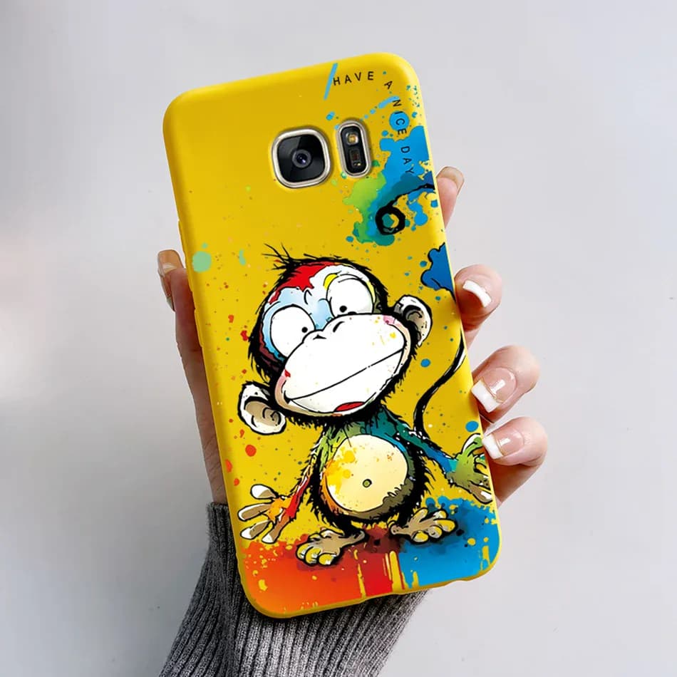 Coque en silicone ours mignon dessin animé grenouille pour