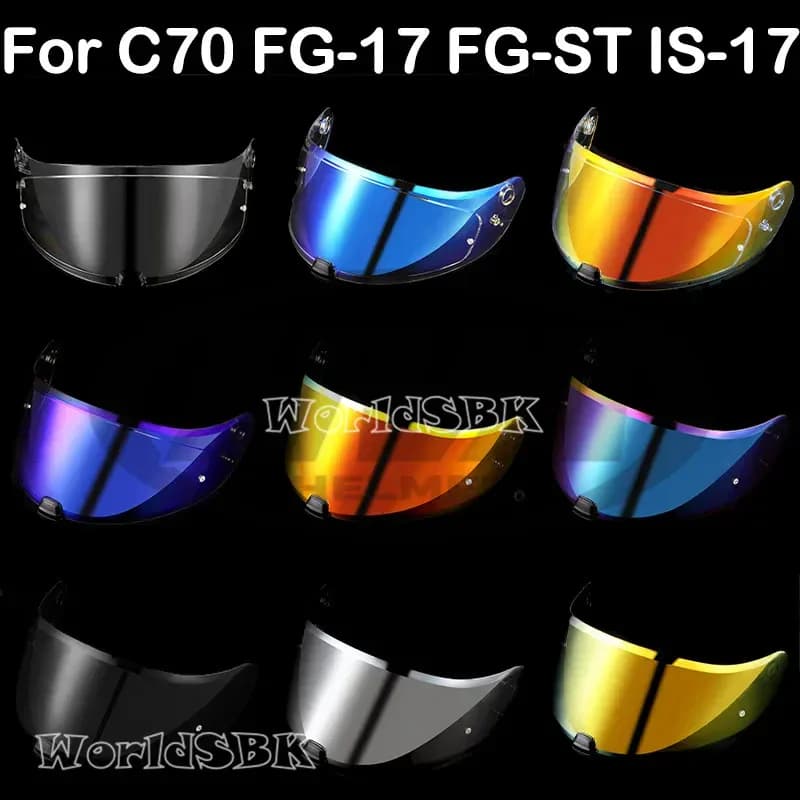Écran de remplacement pour casque HJC C70 et IS-17