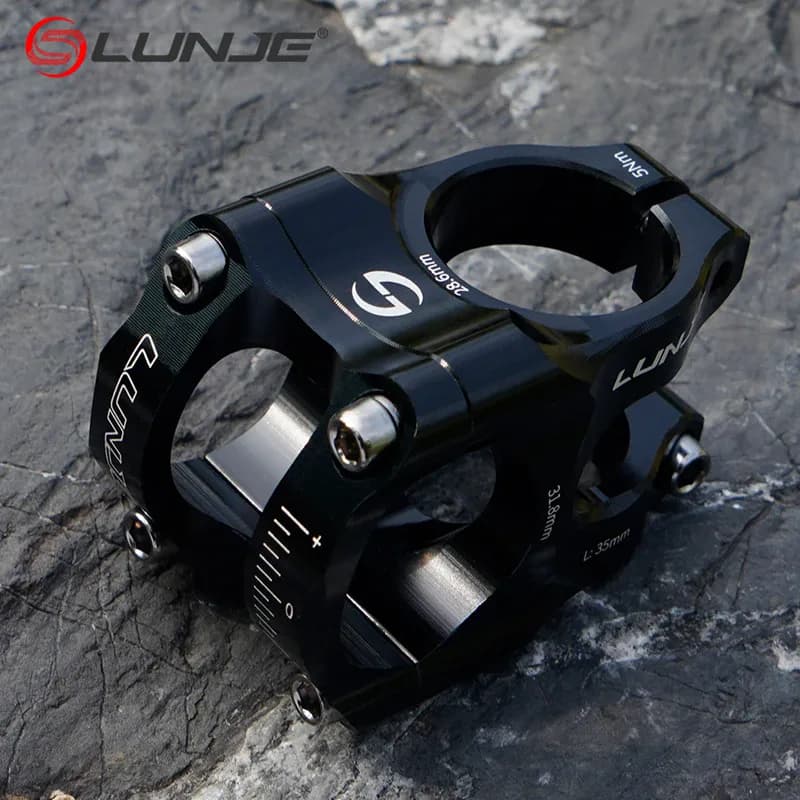 Tige de vélo de montagne CNC 31.8mm, vélo de route vtt