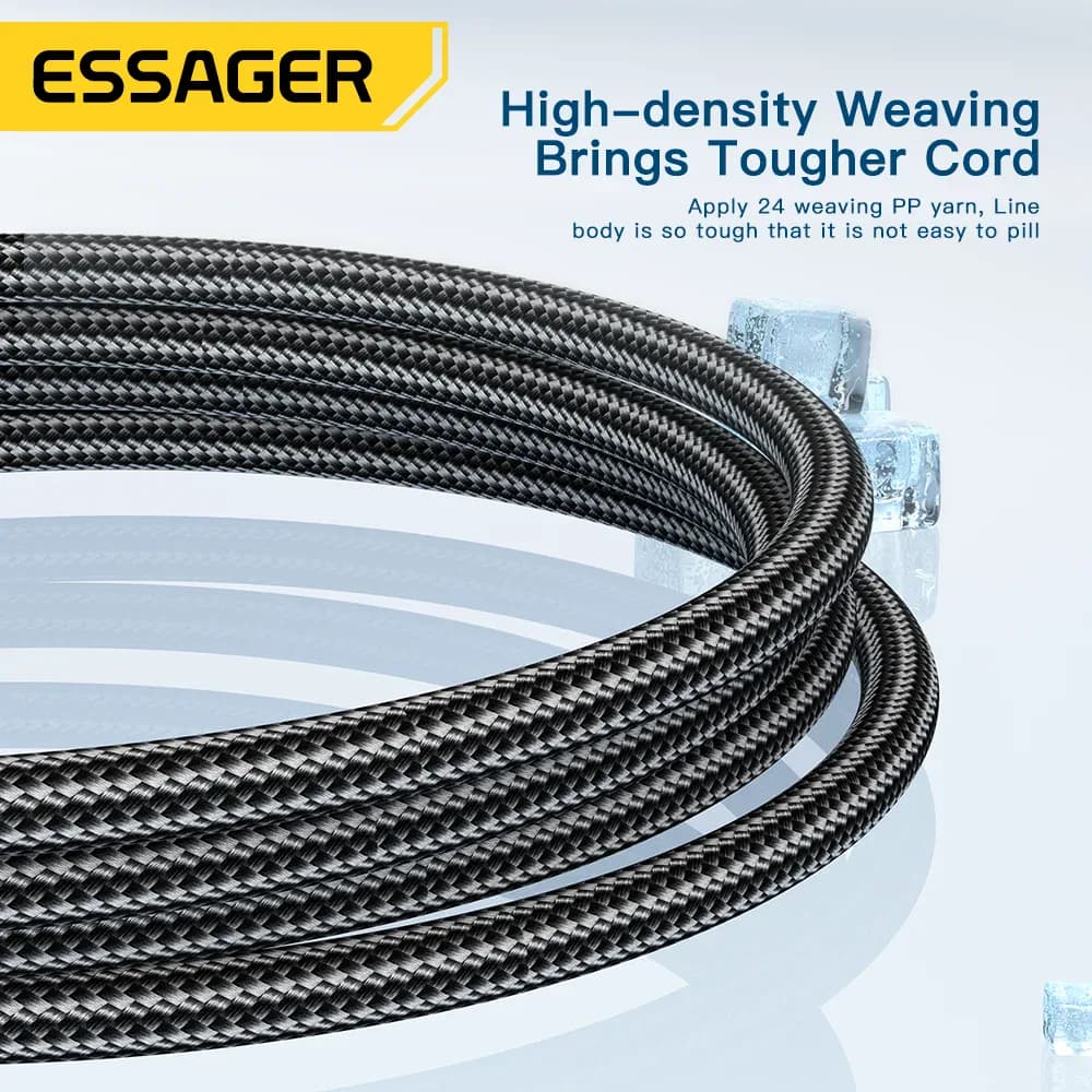 Essager 120W USB Type C câble pour Xiaomi 12Pro 6A pour