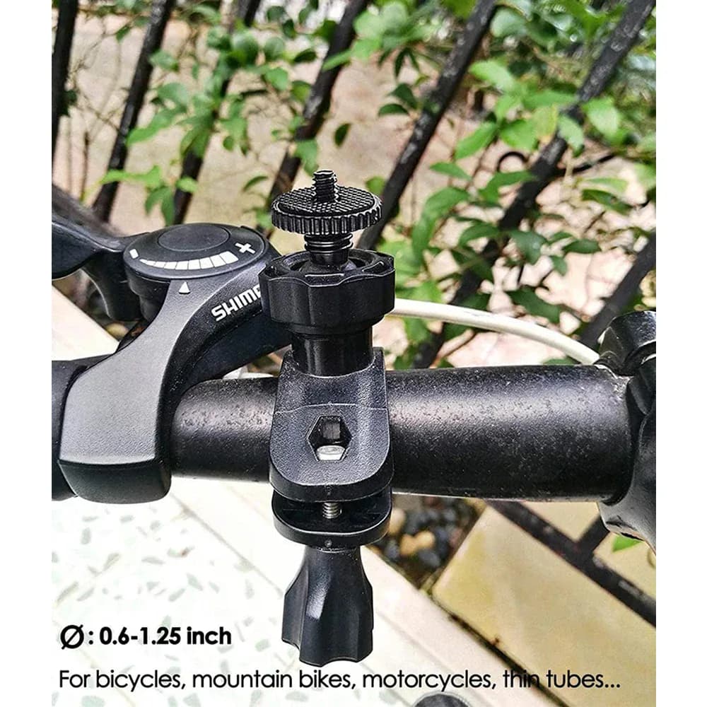 Support de pince de guidon pour moto et vélo, pour GoPro