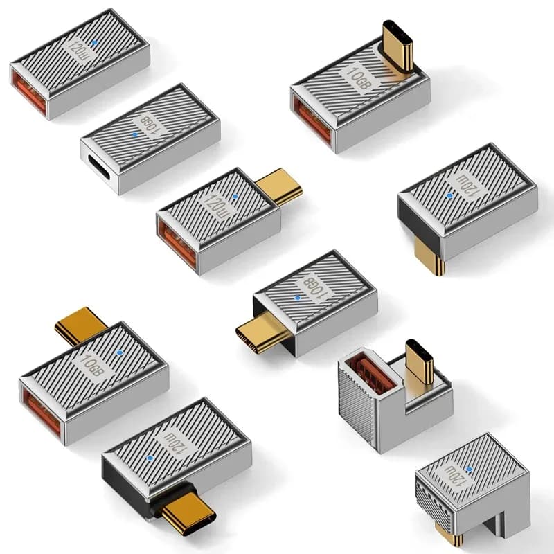 Adaptateur OTG USB Type C 120W, Transmission de données