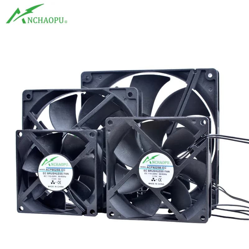 ANCHAOPU EC ventilateur de refroidissement sans brosse AC