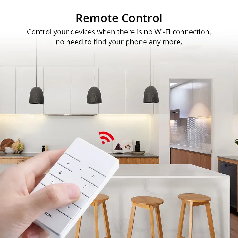 SONOFF RM433 R2 433MHz télécommande RF télécommande à 8