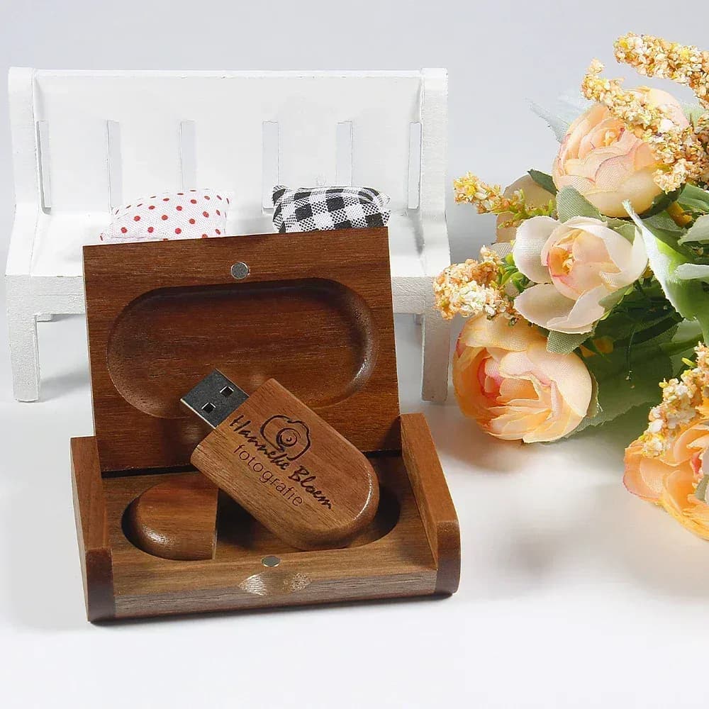 Clés USB 3.0 en bois, lot de 10