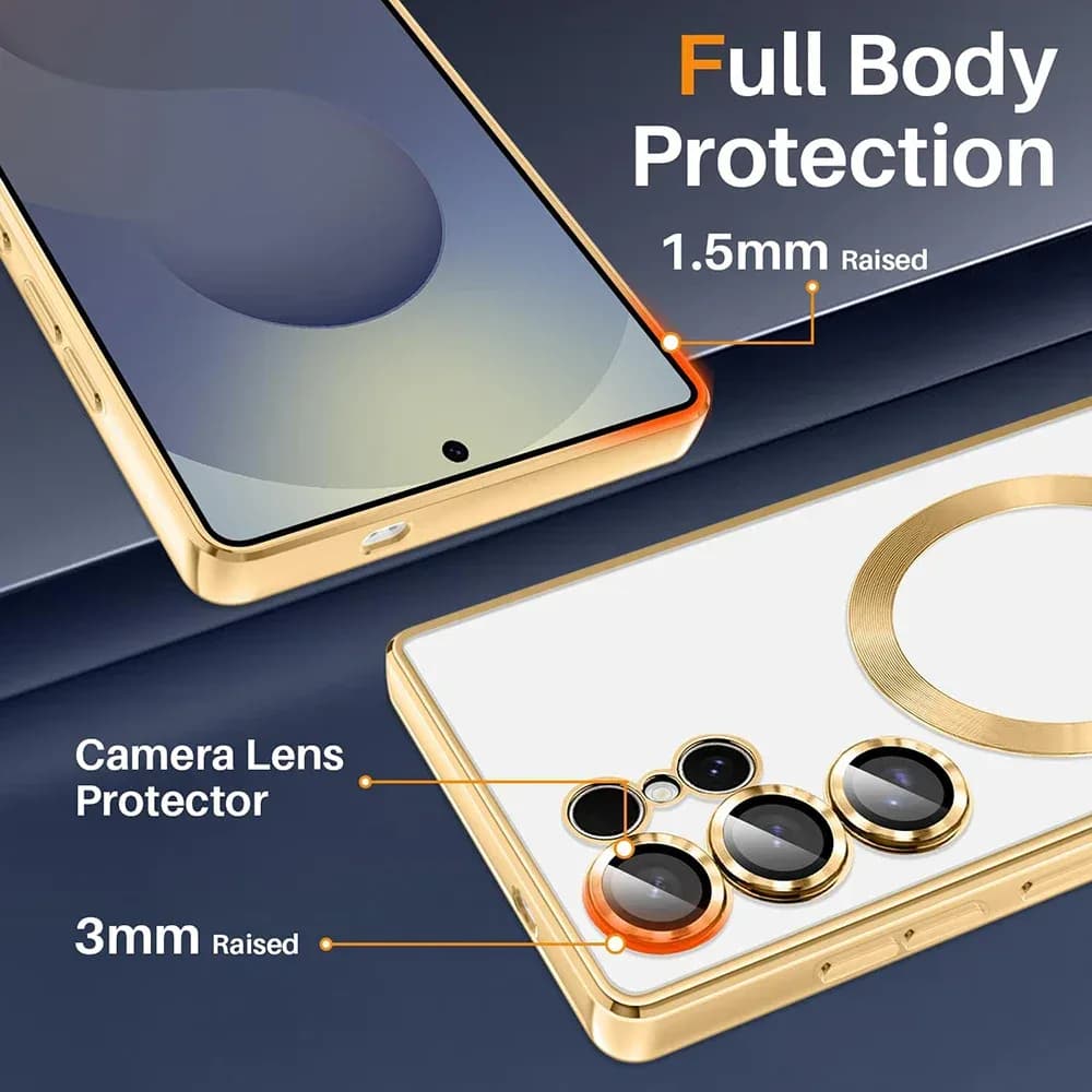 Étui magnétique solide pour Samsung Galaxy S26 S25 S24 S23