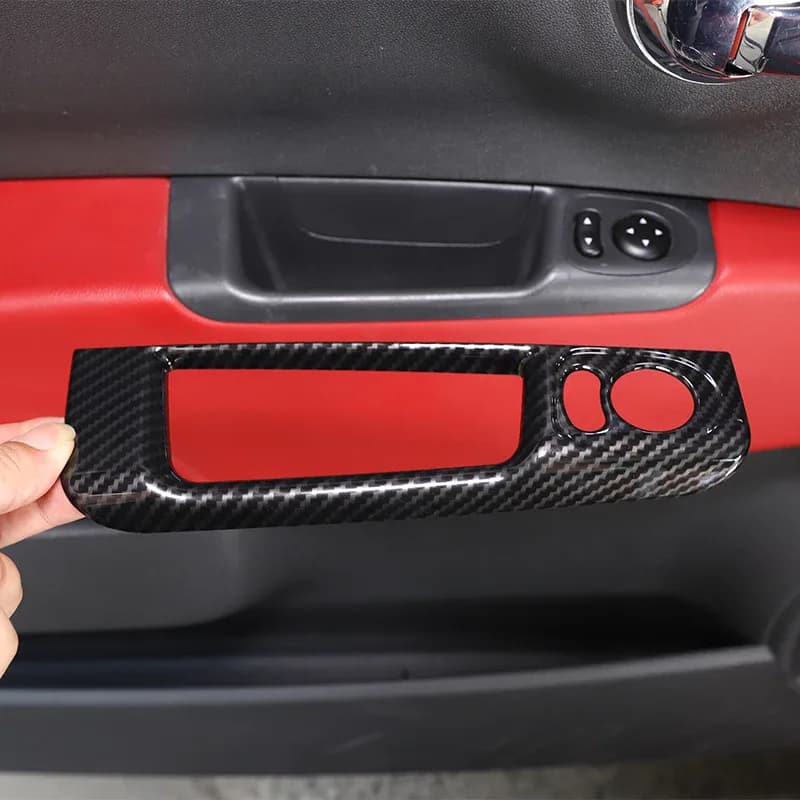 Boîte de rangement de commande de rétroviseur pour Fiat 500