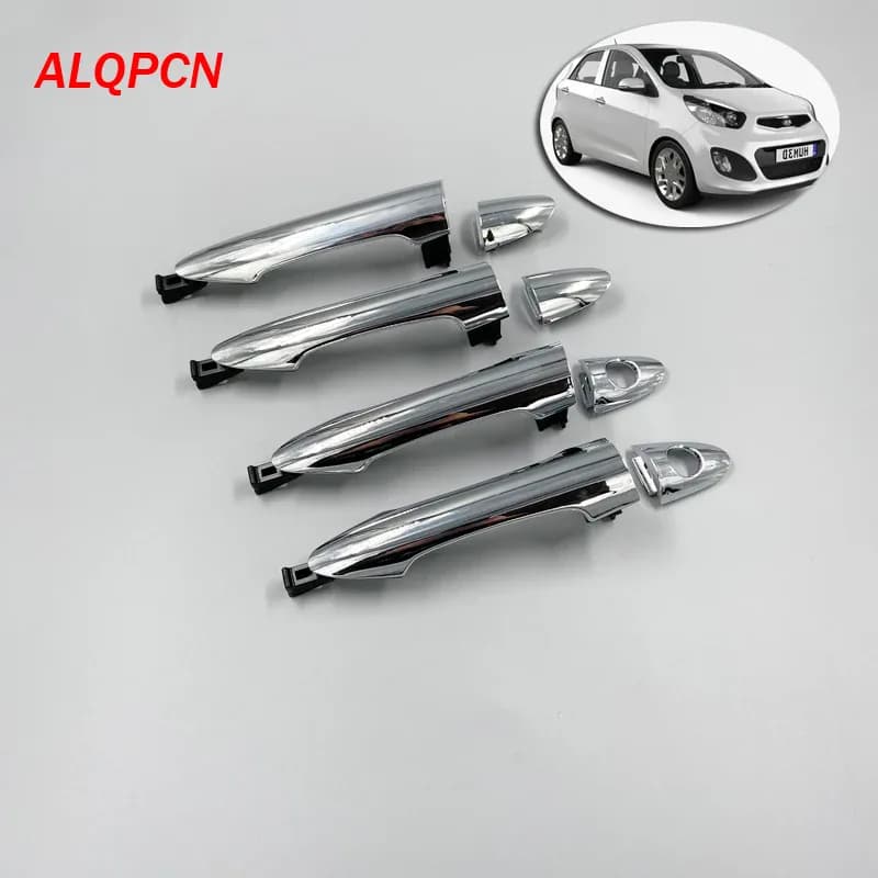Poignée de porte extérieure chromée pour Kia Picanto